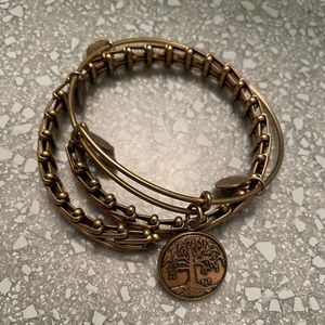 Alex&Ani Vintage Gypsy Wrap66/Tree of Life braclet